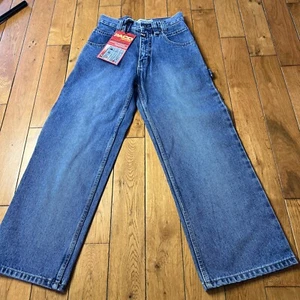 Jeans Paco Jean Co Vintage Años 90 Juvenil Talla 10 Pierna Ancha Sueltos Azul Carpintero 1 ETIQUETA - Imagen 1 de 21