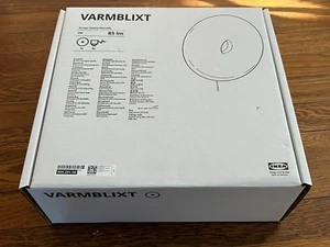 IKEA VARMBLIXT LED Table/Wall Donut Lamp Orange Glass/Round Sabine Marcelis NEW! - Picture 1 of 5