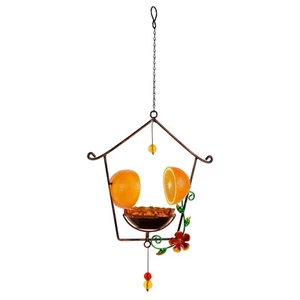 Oriole Bird Feeder for Outdoors Jelly and Oranges, Orange Fruit Oriole Jelly ... - Picture 1 of 7