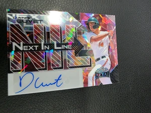 2025 Leaf Metal Baseball Daniel Cuvet Galaxy Crystal Next in Line Auto 1/1 - Picture 1 of 2