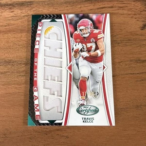 2024 Panini Certified Travis Kelce Piece Of The Game Two Color Patch # 17/50 - Picture 1 of 2