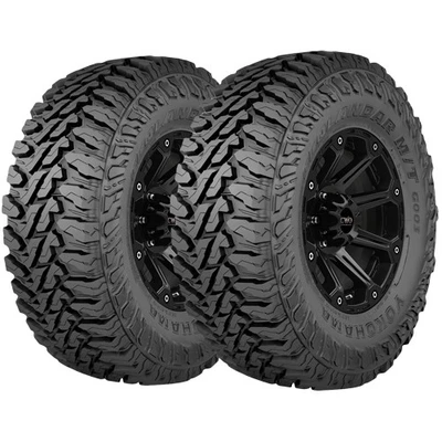 (QTY 2) LT285/75R18 Yokohama Geolandar M/T G003 129Q Load Range E Tires - Image 1 of 4