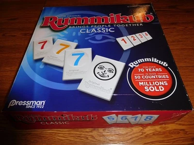 Rummikub Classic Tile Board Game For 2 To 4 Players, The Original Version #0400N - Image 1 of 4