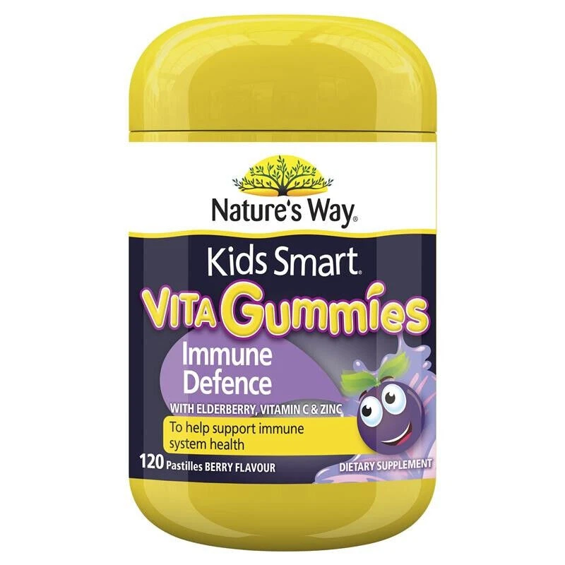 Nature's Way Kids Smart Vita Gummies Immune Defence 120 Pastilles - image 1 of 1