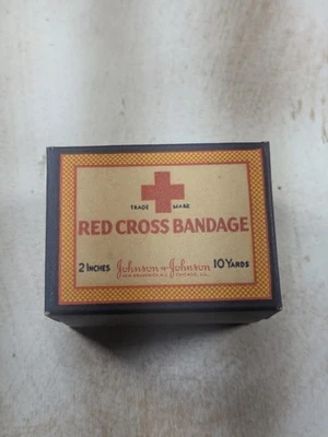 Vendaje Cruz Roja Johnson and Johnson 2" borde limpio 10 yardas nuevo de stock Foto 1 de 4