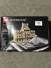 LEGO Architecture: Louvre (21024) Landmark Series Paris France 695 Pieces