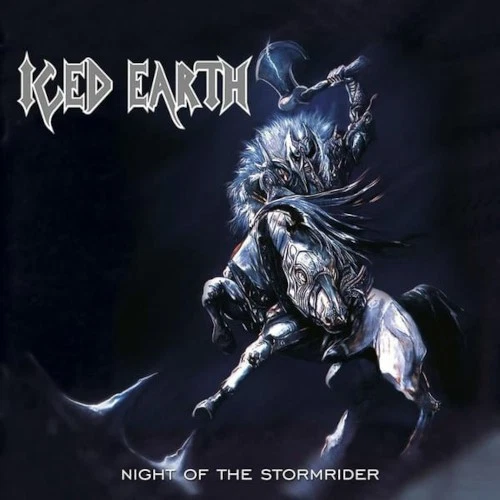 Iced Earth Night of the Stormrider (Blue Marbled Vinyl LP) (Vinyl) (UK IMPORT) - Image 1 of 1
