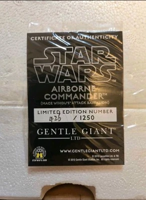 STAR WARS GENTIL GIGANTE 187MO BATALLÓN DE WINDU MAZA AEROTRANSPORTADA  Foto 1 de 4