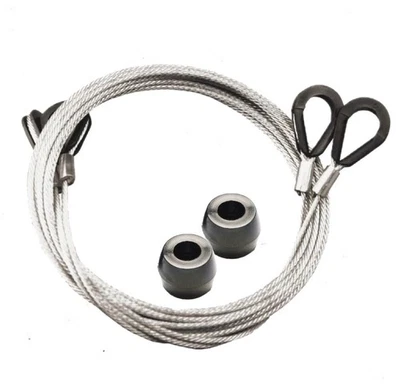 Genuine Garador Mk3c Pair Of Cables Type C/catnic And Rollers Complete Kit. - Image 1 of 4