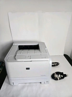 HP LaserJet P2035N Workgroup Monochrome Laser Printer *Working* - Image 1 of 4