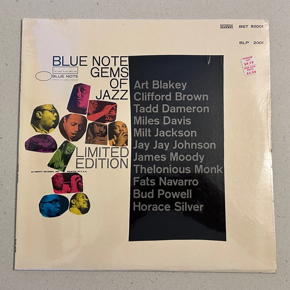 SEALED Blue Note Gems Of JAZZ Vinyl 1967 LP STEREO BST 82001 Miles Davis.. - Image 1 of 4