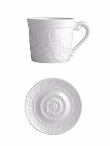 Bernardaud - Tazza Caffè Espresso e Piattino Louvre Bernardaud - Louvre 0542/79 - Imagen 1 de 3