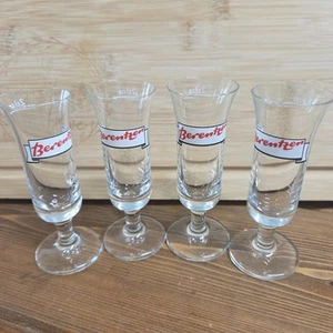 Four Berentzen Cordial Liqueur Glasses Excellent Condition 2oz From Germany - Picture 1 of 4