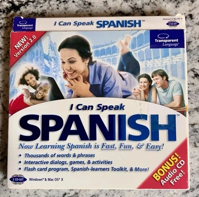 Transparent Language - I Can Speak Spanish - Teach Audio CD - Image 1 of 4