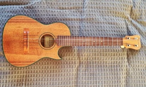 Maui Music Custom Handcrafted Cutaway Tenor Ukulele - Picture 1 of 4