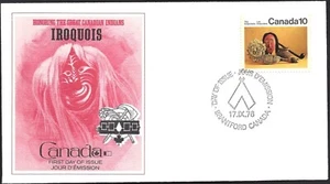 Canada # 578 "IROQUOIAN INDIANS" Brand New 1976 Fleetwood Issue - Picture 1 of 2