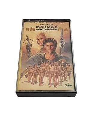 Mad Max Beyond Thunderdome Soundtrack 1985 Cassette Tina Turner XDR Capitol Foto 1 de 4