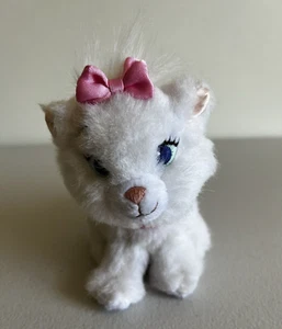 Vtg Disney Store Aristocats Marie Plush Cat MEOWS MOVES Kitty Soft Toy RARE - Picture 1 of 11