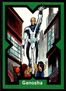 1991 Comic Images X-Force #47 Genosha - Picture 1 of 2