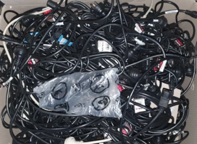 10X Power Cord Lead Cables 3 Pin Australian Plug to IEC-C13 Socket 250V 10A - Image 1 of 2