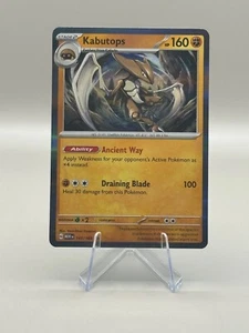 KABUTOPS #141/165 POKEMON 151 (Holo Rare, NM) ENGLISH - Picture 1 of 4