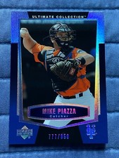 Mike Piazza #d /850 - 2003 Upper Deck Ultimate Collection - Mets HOF