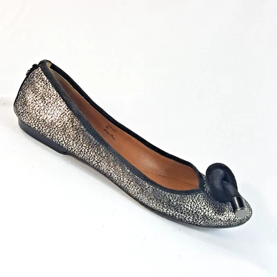 Donald J Pliner Mujer Ballet Pisos Gamuza Dorada Talla 8 M Foto 1 de 4