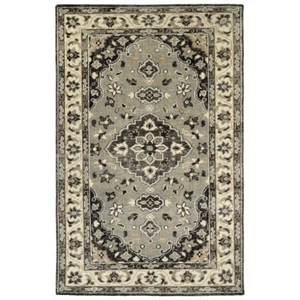 Kaleen Rugs HRA06 Herrera Area Rug, Grey, 3'x5' - HRA06-75-35 - Picture 1 of 1
