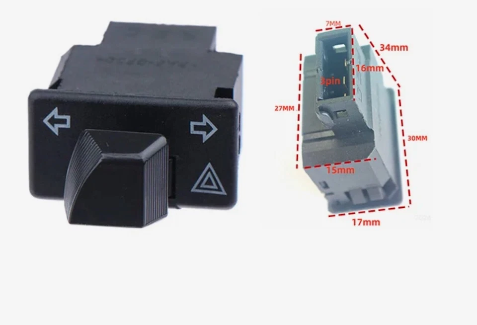 Tasto/Interruttore 4 Frecce per Honda SH 125/150/300/350 dal 2015 al 2025 - Immagine 1 di 1