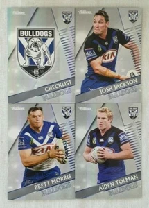 4 x 2018 NRL Traders Canterbury Bulldogs Pearl Special PS Cards - Bild 1 von 2