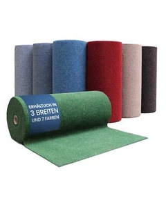 Rasenteppich GREEN & PARK Noppen Vliesrasen Balkon Terrasse Meterware Farbausw. - Bild 1 von 61