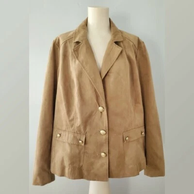 Hot in Hollywood Taupe Jacket/ Blazer - Image 1 of 4