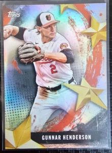 2025 Topps Baseball Series 1 #SMLB-12 Gunnar Henderson Stars Of MLB ORIOLES - Picture 1 of 2