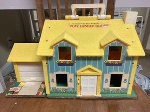 Vintage Fisher Price little people play family house 952 1969 - Picture 1 of 15