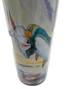 Guy Harvey Tarpon Tumbler 16oz Insulated W/ Lid. VisionUSA 2002 - Picture 1 of 14