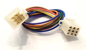 32-2090, 9 Pin 18 AWG Stecker auf Buchse 0,110 Zoll Flachstift Kabelbaum 12 Zoll Länge - Bild 1 von 1