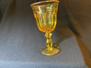 Vaso de agua de ámbar colonial imperial Heisey - Imagen 1 de 4