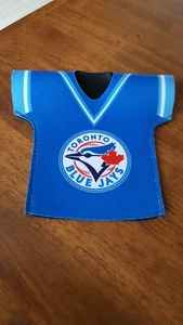 TORONTO BLUE JAYS / PINTY'S JERSEY SHAPED NEOPRENE BOTTLE KOZY - Picture 1 of 2