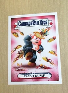 2016 Topps Garbage Pail Kids GPK Disgrace White House Taco DONALD TRUMP #41 - Picture 1 of 2