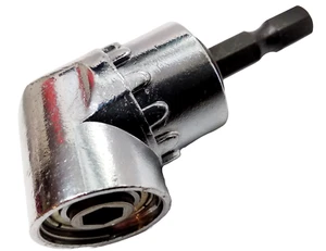 Bit Winkelschrauber Vorsatz Winkelaufsatz Winkelgetriebe Sechskant 1/4'' HEX NEU - Bild 1 von 3