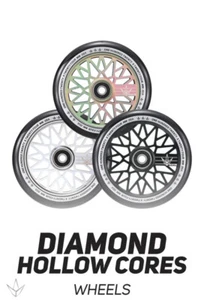 Blunt Diamond Core Wheels 120mm - Sold In Pairs *Various Colours* - Picture 1 of 4