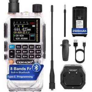 TIDRADIO TD-H3 Air Band Ham Radio Communication, Wireless Programming Dual Band - Picture 1 of 5