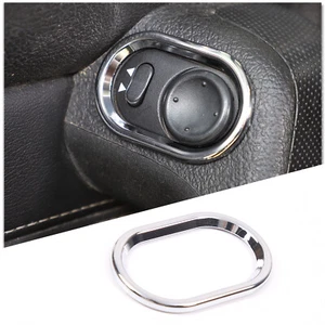 Silver Rear-view mirror adjustment button frame trim cover For Hummer H3 2006-09 - Picture 1 of 16