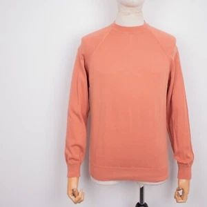 MAURO OTTAVIANI Men's Crew Neck Knitted Cotton Long Sleeve Jumper Pullover 50 M - Picture 1 of 9