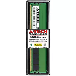 32GB DDR5 PC5-38400E EC4 UDIMM Hynix HMCG88MEBEA Equivalent Server Memory RAM 1x - Picture 1 of 3