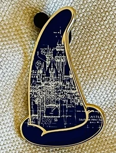 WDI Blueprint Castle Sorcerer Hat LE HTF - Picture 1 of 2