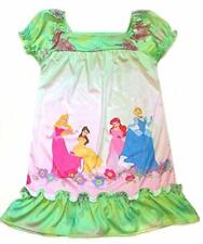Disney Girl's Princess Green Floral Nightgown, Gown, Size 3T