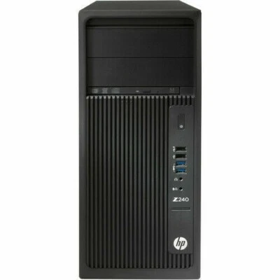 HP Z240 Workstation i7-6700 Quad Core 32GB 512GB NVME Quadro K2200 - Image 1 of 4