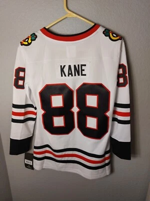 FANATICS WOMEN'S NHL CHICAGO BLACKHAWKS PATRICK KANE #88 HOCKEY JERSEY, NWT - Image 1 of 3