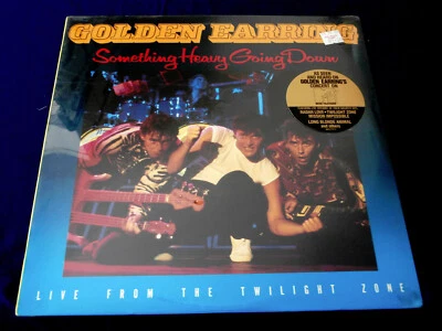 ROCK~GOLDEN EARRING~SOMETHING HEAVY GOING DOWN~ SEALED COPY~ HYPE STICKER - Image 1 of 2